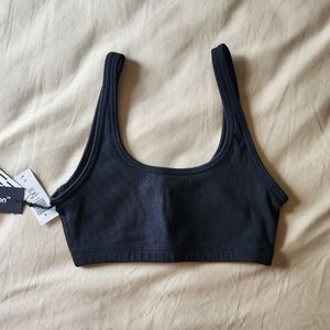 Aritzia TNA life rib mini bra top